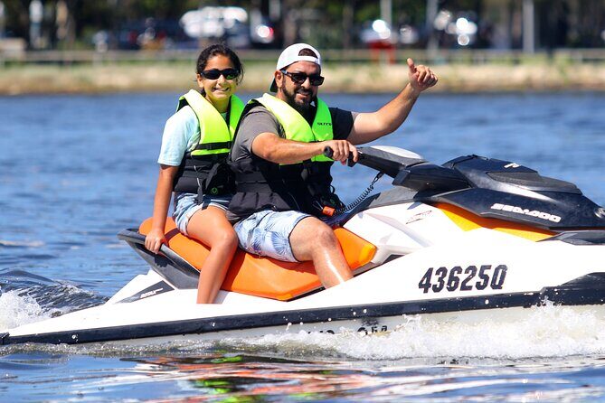 1 Hour Jet Ski Safari - The Bar Island leg: your first ride run, with a bit of context