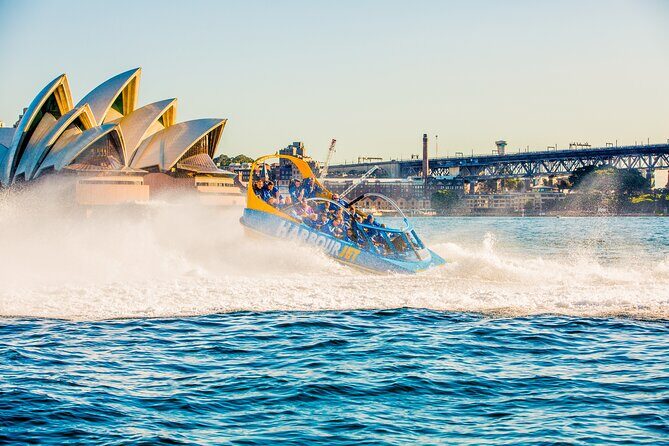 30-Minute Sydney Harbour Jet Boat Ride: Jet Blast - Luna Park and the Harbour Bridge run: the angle you remember