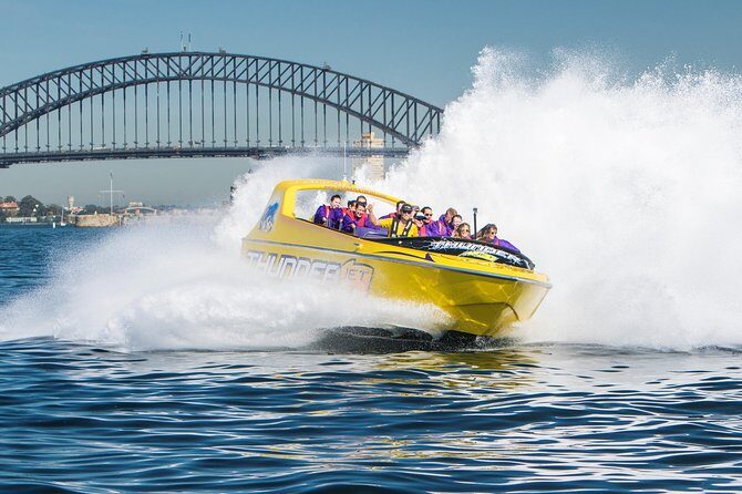 30-Minute Sydney Harbour Jet Boat Ride on Thunder Twist - The Big Sights: What You’ll See From the Water at Each Stop