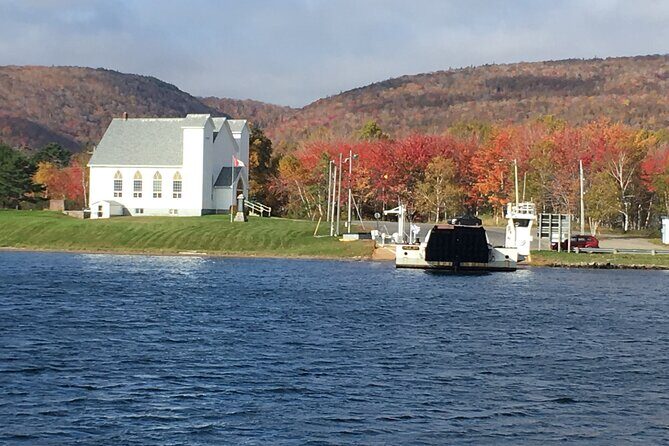 Blackwood Tours: Highland Village, Baddeck, Bell Museum Tour - Little Narrows Presbyterian Church and the 5-minute cable ferry