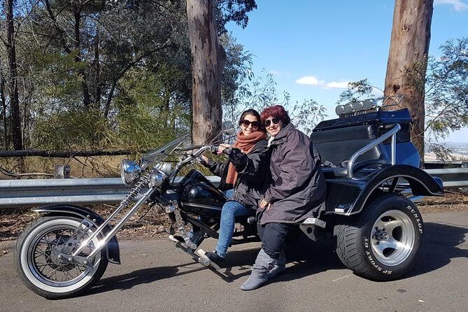 Bondi & Sydney Sights Trike Tour 1.5hrs - Jackets, helmets, and staying comfortable at speed