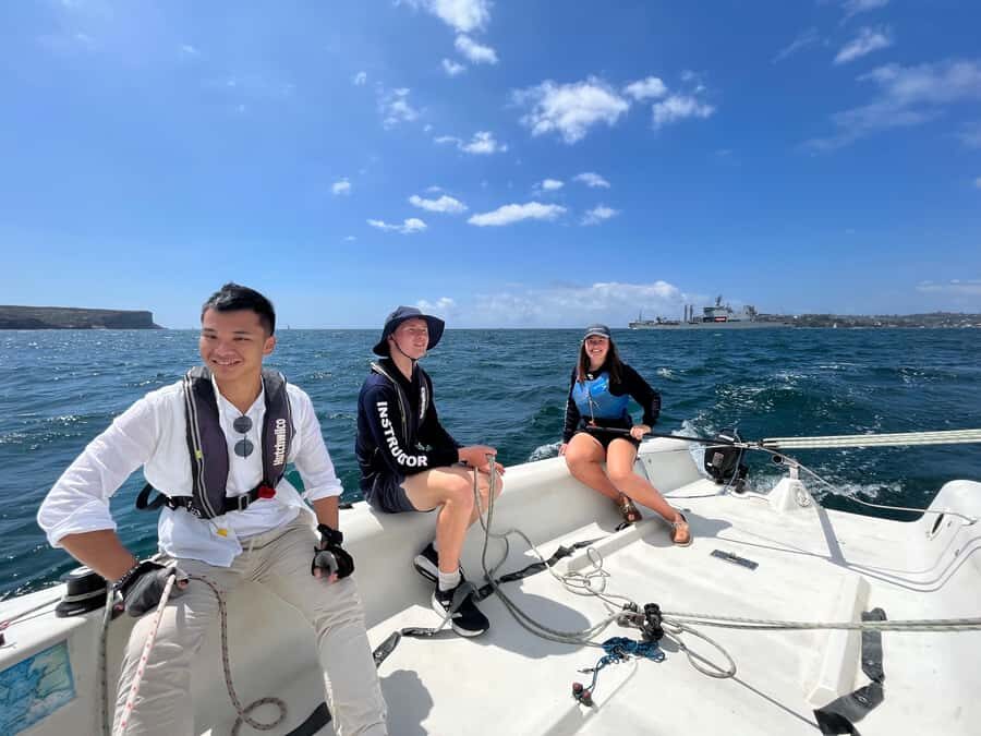 From Manly: Sydney Harbour Hands-On Taster Yacht Cruise - From Manly wharf to a real deck, not a tourist boat