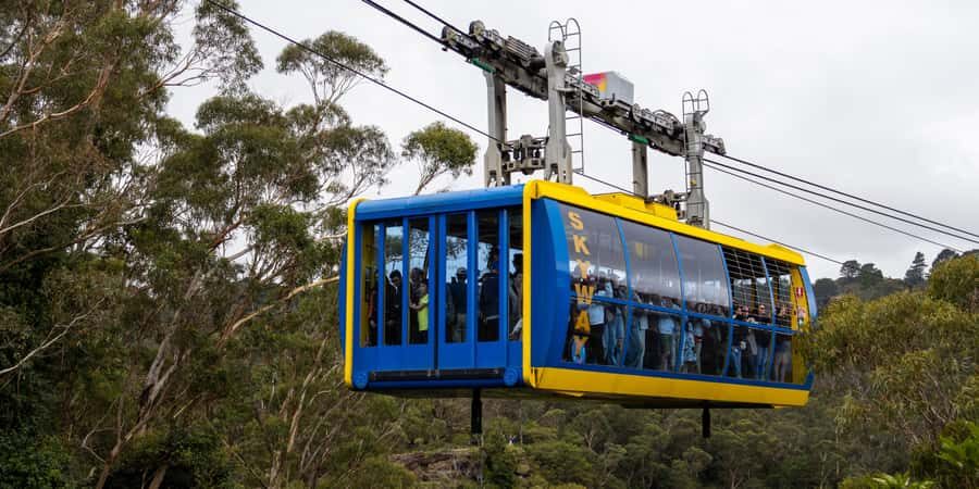 From Sydney: Blue Mountains, Scenic Railway, & Sydney Zoo - Echo Point and the Three Sisters: iconic views on a tight schedule