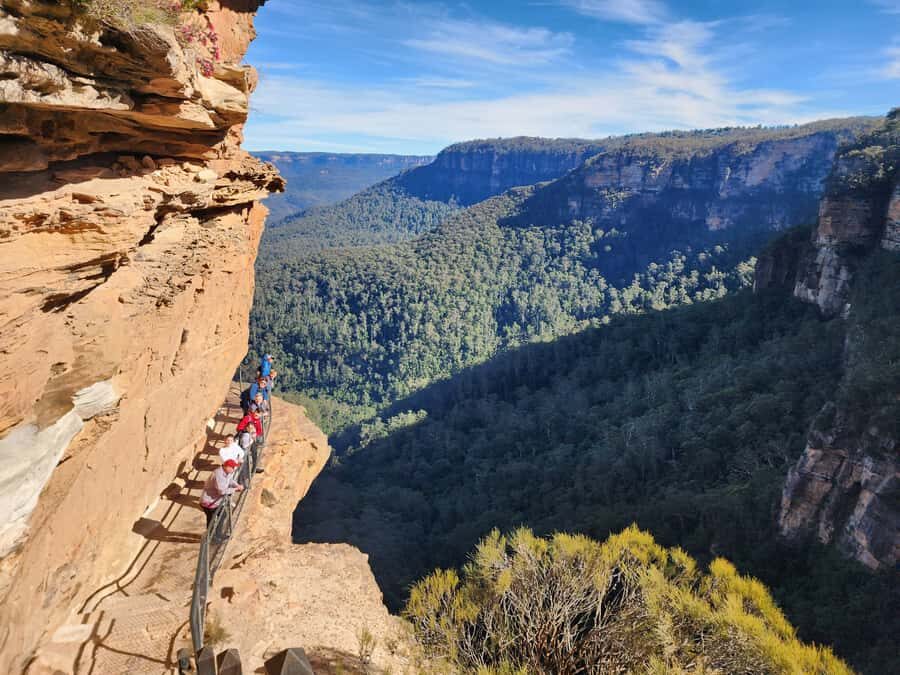From Sydney: Blue Mountains Tour with Waterfall Walk & Lunch - The “only if you want photos” stop: how Wentworth Falls actually works