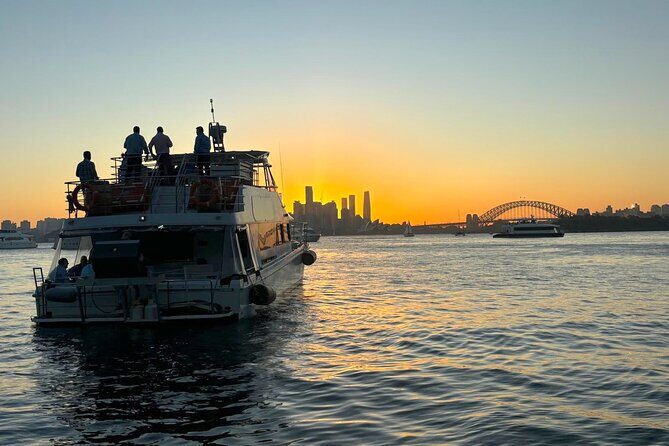 Golden Glow Sunset Sydney Harbour Cruise - Food and Drinks: Grazing Platters, One Complimentary Beverage, and a Bar