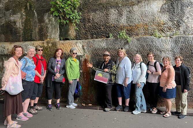 illi-Langi The Rocks Aboriginal Dreaming Tour - Argyle Cut: Earth Mother’s ochre on the wall