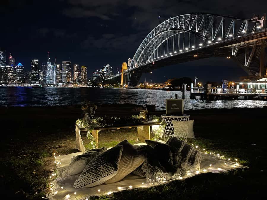 Luxury Picnic for 2 with Sydney Harbour Views at Kirribilli - Grazing boards and ice-chilled drinks: what you’ll actually eat