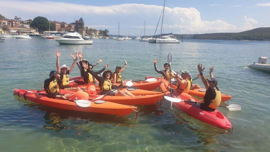 Manly: Mini Kayak Tour on Sydney's North Harbour - 90 minutes of guided paddling in Manly Cove and North Harbour