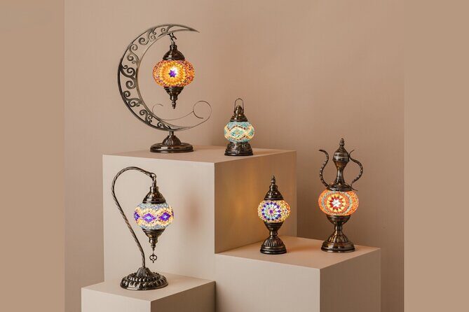 Mosaic Art Classes Sydney: Turkish Lamp Workshop - The Last Step: Plastering at Home or Let Them Finish It