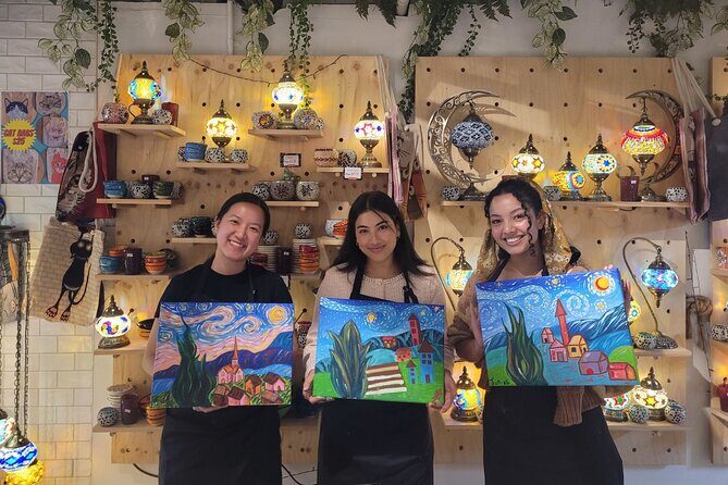 Paint and Sip Classes Sydney: Acrylic Art, Canvas & Wine - Materials are handled for you (so you can focus on the fun)