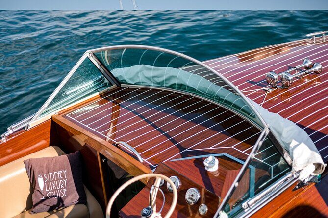 Private 90 min Luxury Cruise on Sydney Harbour - up to 6 Guests - Sparkling wine and bottled water: the included perks that set the tone
