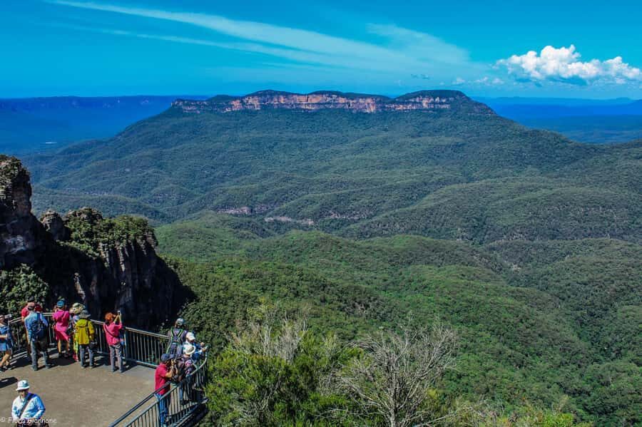 Private Blue Mountains, Scenic World & Wentworth Falls Tour - Katoomba break, Katoomba Falls, and the hidden lookouts