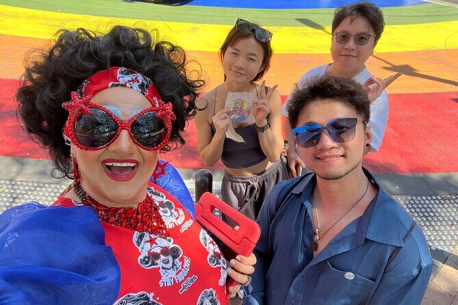 Private Drag Queen Walking Tour through Sydney's LGBT District - Hyde Park to Oxford Street: War Memorial context and old-school queer retail