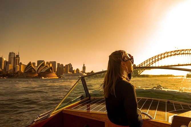 Private Sunset Cruise on Sydney Harbour for up to Six Guests - Woolloomooloo Finger Wharf and Athol Bay Beach Break