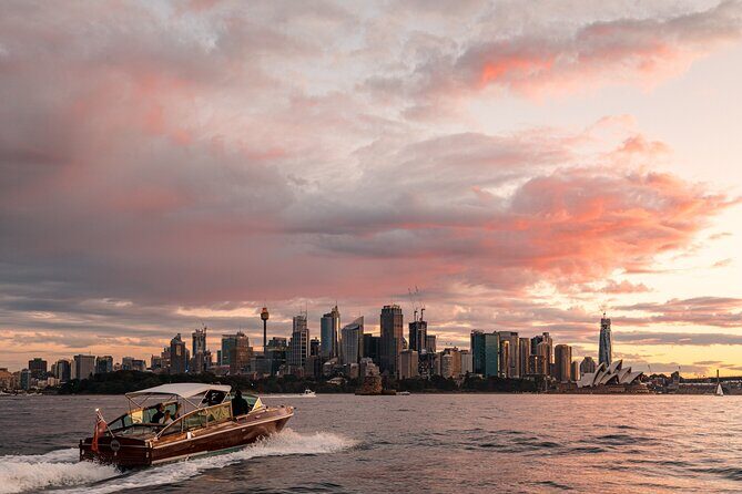 Private Sunset Cruise on Sydney Harbour for up to Six Guests - Cruising Past Barangaroo and Into Harbour Bridge Territory