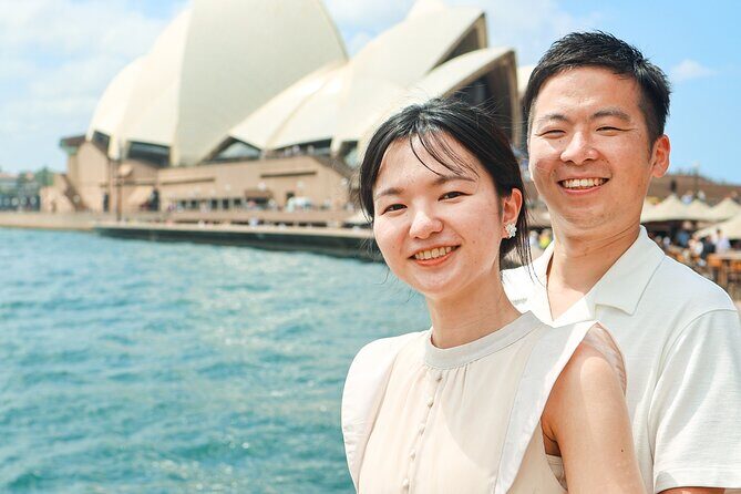 Professional Photoshoot at Opera House - Professional guidance at the landmark: Posing, framing, and using the harbor views
