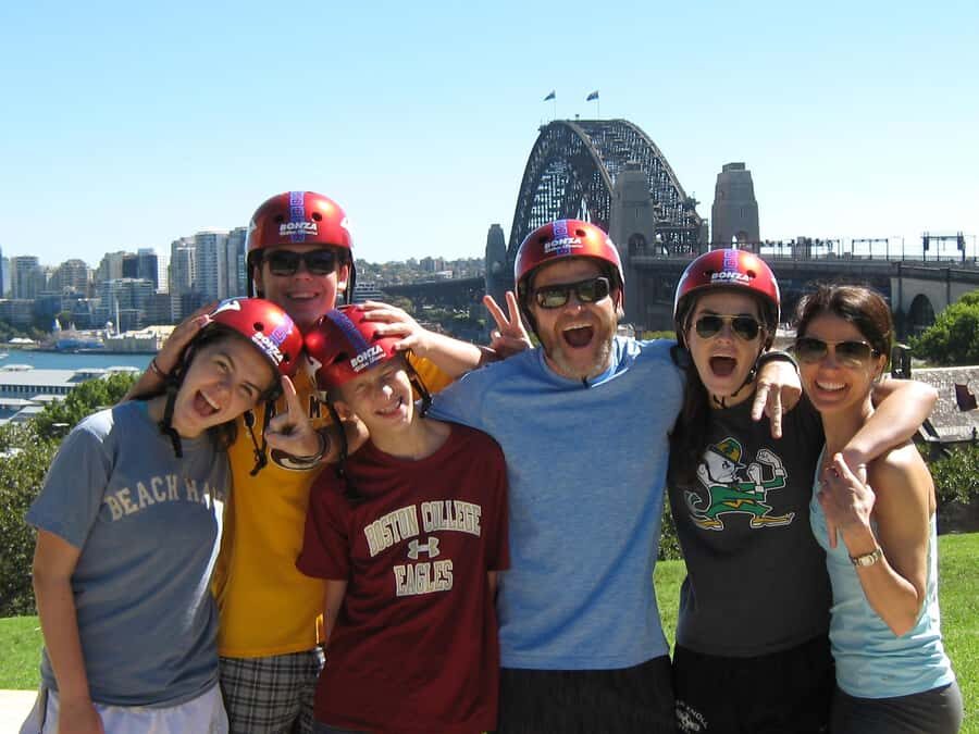 Scenic Sydney Harbour Bridge Bicycle Ride - Entering The Rocks: where your Sydney bike day starts