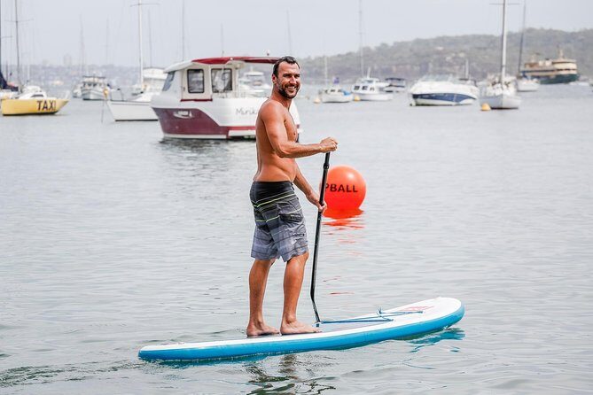 Stand Up Paddle Board Hire - 2 Hours - Where you’ll paddle: moored yachts, harbour bends, and Quarantine Bay