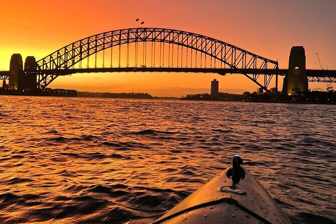 Sunset Paddle Session on Sydney Harbour (single kayak) - Key points before you go