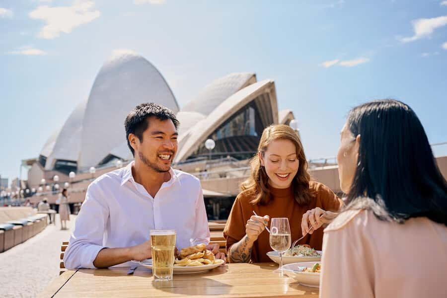 Sydney: 1-Hour Opera House Tour with Meal and Drink - Entering The Sydney Opera House Walk With Real Time On Your Side