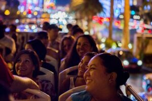Sydney: 90-Minute Panoramic Big Bus Night Tour - Getting on at George Street and Circular Quay (and not losing time)