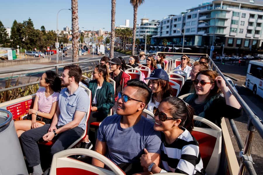 Sydney: Big Bus Hop-On Hop-Off Tour with Optional Cruise - Onboard comfort, audio, and staff help (including Pat, Josh, Stephen, and Gill)