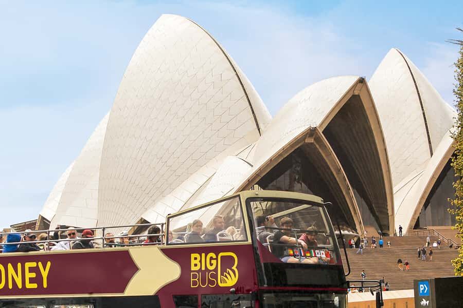 Sydney: Big Bus Hop-On Hop-Off Tour with Optional Cruise - Captain Cook Harbour Explorer cruise: skyline views with hop-off stops