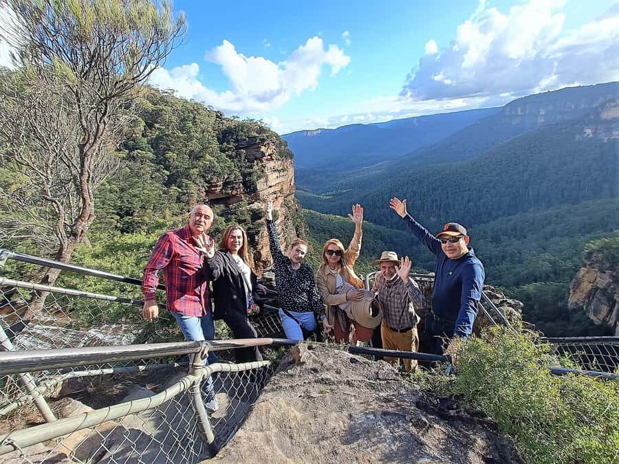 Sydney: Blue Mountains Late Start, Walks Waterfalls & Koalas - Three Sisters at Echo Point: Late Afternoon Glow Without the Crowd Wall