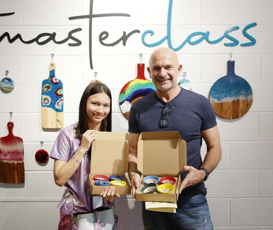 Sydney: Ceramic Plates & Bowls Paint and Sip Classes - A Sydney ceramic paint-and-sip night where beginners fit right in