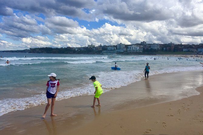 Sydney City, Harbour & Bondi Private Tour, with Airport pick up or drop off - Mrs Macquarie’s Chair: the classic Bridge–Opera House photo line