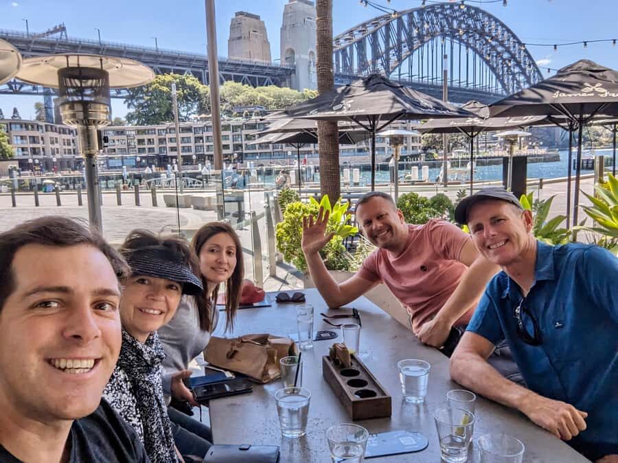 Sydney: City & The Rocks 3.5-Hour Walking Tour with a Drink - Opera House and Harbour Bridge photo moments: street-level views with payoff