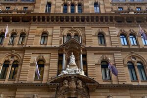 Sydney City Walking Tour - Stop 1: St. Andrew’s Cathedral and the twin-tower first impression
