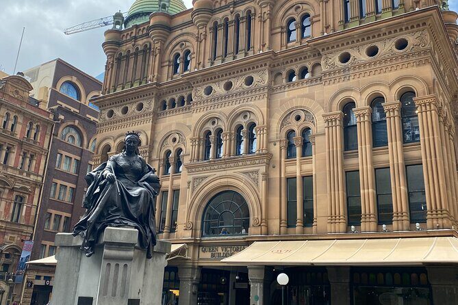 Sydney City Walking Tour - Stop 3: Queen Victoria Building (QVB) and the layers of Sydney commerce