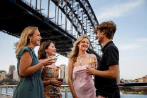 Sydney Cocktail Harbour Bar Cruise with Charcuterie Board - Getting On at King Street Wharf 1 and Settling In