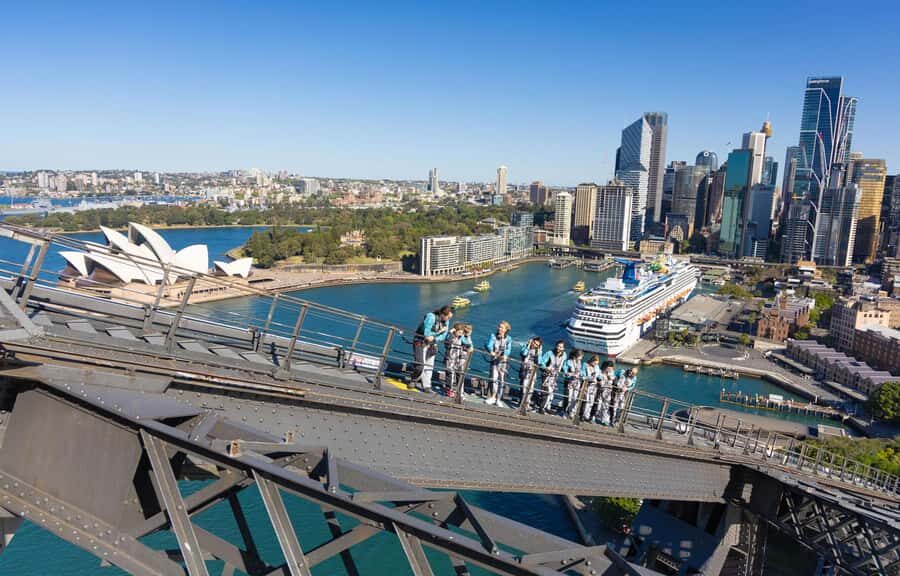 Sydney: Guided Daytime Summit Climb of Sydney Harbour Bridge - From The Rocks to the Bridge: how the 3-hour experience really flows
