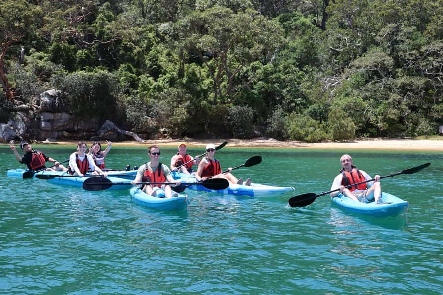 Sydney: Guided Kayak Taster Tour from Manly - Store Beach Stop: Your Water-Only Break and Dip