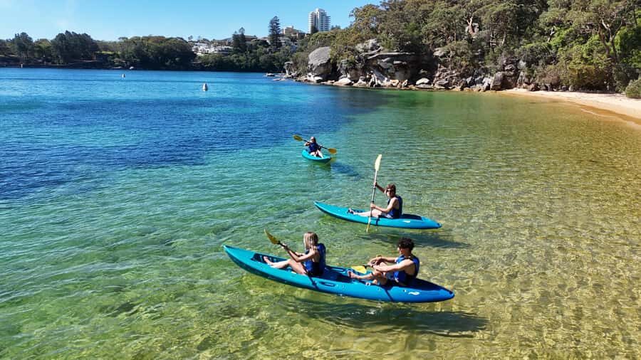 Sydney: Guided Kayak Tour of Manly Cove Beaches - Optional Swim at Secluded Beaches: Cool Off Without Overcommitting