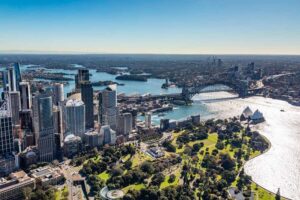 Sydney Harbour: 20 Minute Private Helicopter Flight for 2 - The Harbour loop: Bridge, Opera House, Bondi, and Manly from above