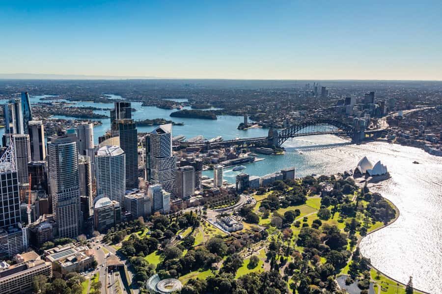 Sydney Harbour: 20 Minute Private Helicopter Flight for 2 - The Harbour loop: Bridge, Opera House, Bondi, and Manly from above