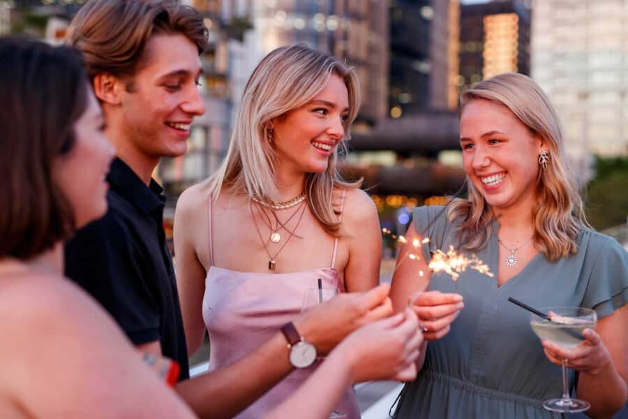 Sydney: Harbour Dinner Cruise with 3, 4 or 6-Course Menu - Smart casual, ordering by QR, and what happens in rain