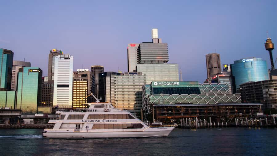 Sydney Harbour: Latin Fiesta Dinner Cruise - King Street Wharf: where the Latin night starts