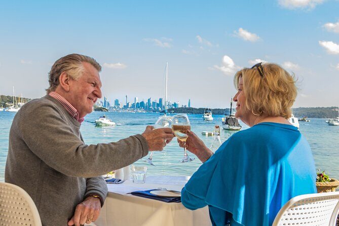Sydney Harbour Progressive Long Lunch Cruise - Cheese course and dessert while cruising past the Spit Bridge