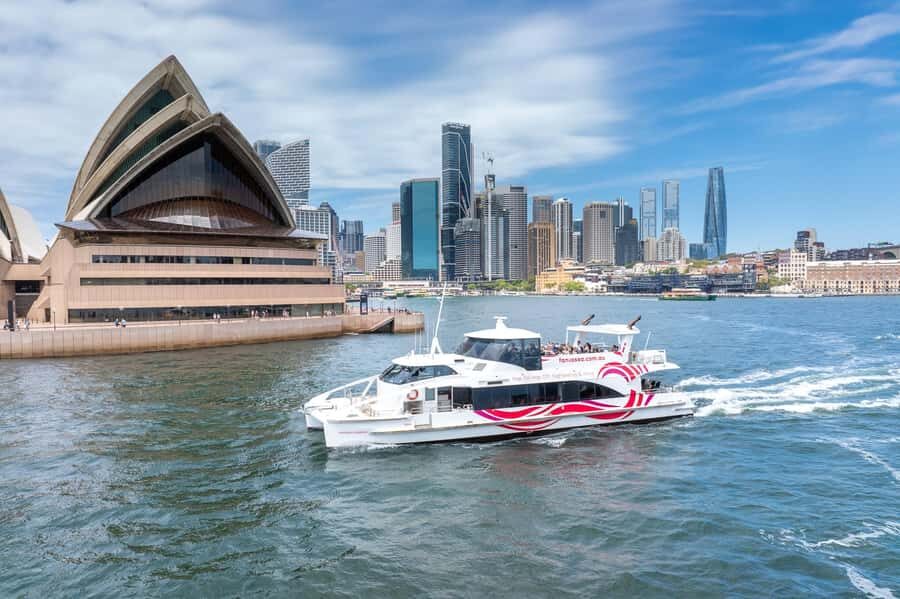 Sydney Harbour Sightseeing Cruise from Circular Quay - The Opera House and Mrs Macquarie’s Chair: your best photo window