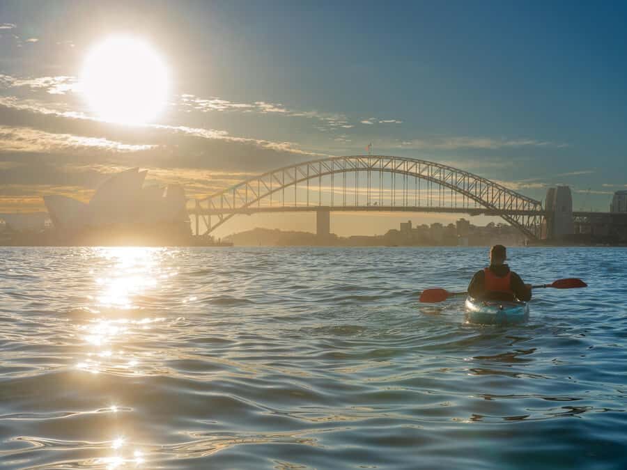 Sydney: Harbour Sunrise Kayak Tour - Kayaking Past the Opera House and Locking In Harbour Bridge Photos