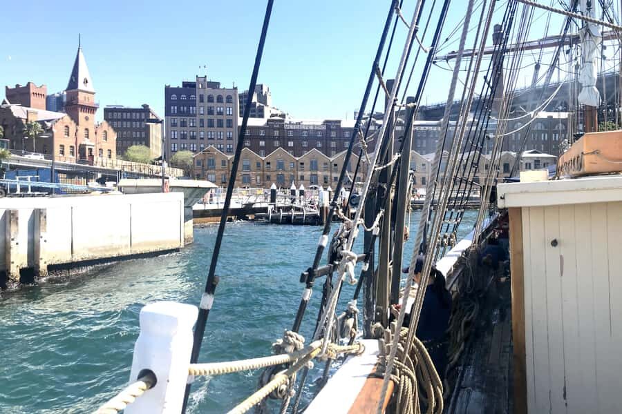 Sydney Harbour: Tall Ship Afternoon Cruise - Under Harbour Bridge: the photo moment you’ll plan around