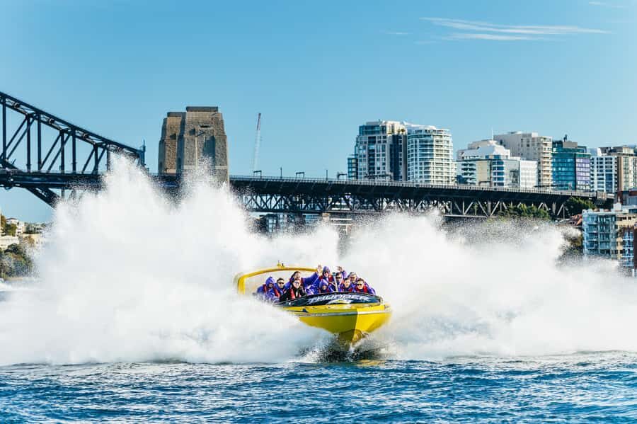 Sydney Harbour: Thunder Thrill Jet Boat Ride - Opera House and Harbour Bridge: Your Speed-Run Through the Sights