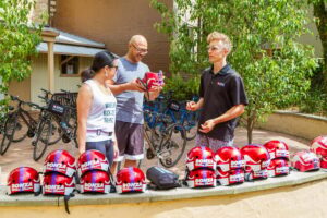 Sydney: Iconic Sights 4-Hour Bike Tour - Meeting at The Rocks: gear, helmets, and why the start matters