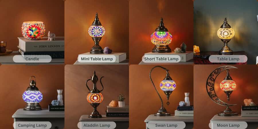 Sydney: Mosaic Art Classes - Turkish Lamp Workshop - Building the lamp: mosaic technique, tile placement, and glass work