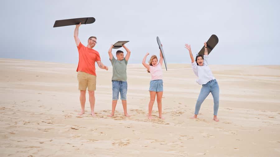 Sydney: Port Stephens Dolphin Cruise & Sandboarding Day Trip - Dolphin cruise on Moonshadow Cruises: what you can control