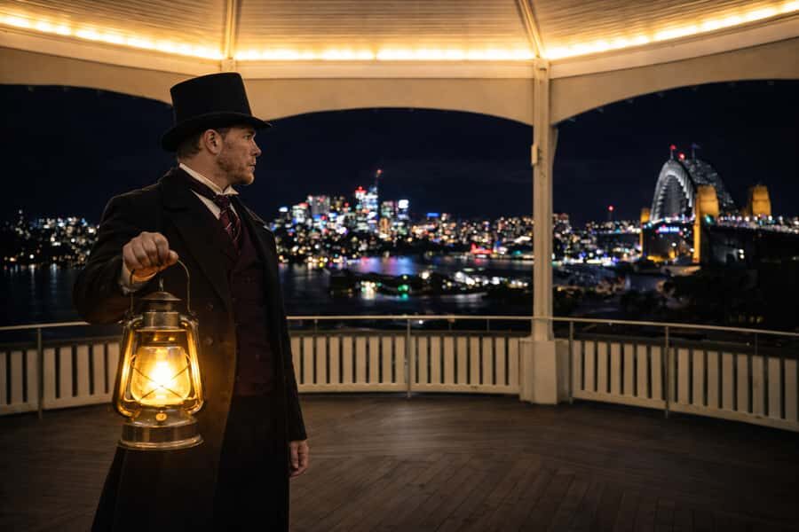 Sydney: Spirits of the Rock and Dark Past Walking Tour - Observatory Hill at night: the view break you’ll remember